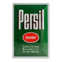 Plaque 3D métal 20x30 cm : Persil avec logo Henkel.