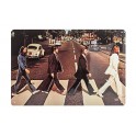 Plaque métal 3D 20x30 cm : Pochette Abbey Road The Beatles