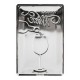 Plaque 3D métal 20x30 cm : World of wine