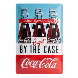 Plaque métal 20x30 cm officielle Coca Cola: Buy it by the case