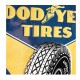 Plaque métal 20x30 cm officielle: GoodYear Tires