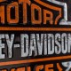 Plaque 3D Métal Harley Davidson : Parking Only, 30 x 20 cm