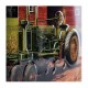 Plaque 3D métal noire : John Deere farming traditions 30 x 40 cm