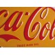 Plaque 3D Métal Coca Cola : Have a coke here, 40 x 30 cm