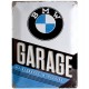 Plaque 3D Métal BMW : garage, maintenance and repairs , 30 x 40 cm