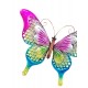 Papillon mural métal : Collection Arc en ciel, L 25 cm