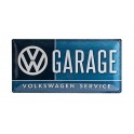 Plaque 3D Métal Volkswagen : Garage, 50 x 25 cm