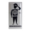 Plaque 3D Métal Volkswagen : Dienst, 50 x 25 cm