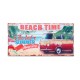 Plaque murale Combi Rouge Beach Time, Best Summer, longueur 60 cm