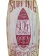 Déco murale vintage : Planche de surf, Mod Summertime summer paradise, H 60 cm