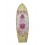 Déco murale vintage : Planche de surf, Mod Summertime summer paradise, H 60 cm