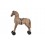 Statuette Cheval Résine : Collection Shabby romantique, H 38 cm