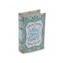 Boite Livre Shabby Chic Série Life : Follow your heart, H 17 cm