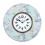 Horloge Florale Shabby Chic, Motifs Roses, Mod 1, Diam 34 cm