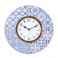 Horloge rétro : Modèle Azulejos, Mod 2, Diam 34 cm
