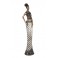 Statuette XL : Africaine en pagne kita, Collection Ethnik, H 60 cm