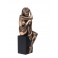 Statuette femme : Volupté, Hauteur 20 cm