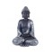 Statuette Bouddha, Collection Black Silver, H 64 cm