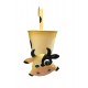 Le pot ou range-tout Vache à suspendre, H 38 cm