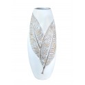 Vase bombé Feuille résine : Modèle Palms, Grand, H 46 cm