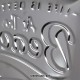 Plaque 3D métal Combi VW : Life is Better at The Beach, 30 x 20