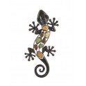 Gecko mural Collection BSTONE, H 37 cm