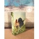 Boite livre thème Japon : Poupée japonaises Kokeshi, H 20 cm