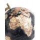 Globe terrestre déco, Petit Modèle La Pérouse, Version Noire, H 39 cm