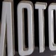 Plaque 3D métal BMW : Parking Only 30x40 cm