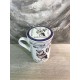 Mug Thé & Infusions en Faïence, Modèle déco Hibou 2, H 11 cm