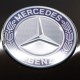 Plaque 3D Métal MERCDES-Benz : Logo Evolution, 50 x 25 cm