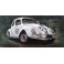 Tableau Métal 3D : Herbie, la Coccinelle blanche N°53, L 80 cm