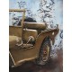 Tableau Métal 3D : La Jeep militaire Willys, L 80 cm