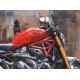 Tableau sur Bois & Métal 3D : La Moto Ducati, L 120 cm