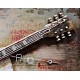 Tableau Métal 3D : La Guitare électrique Gibson Sunburst, L 120 cm