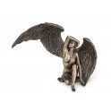 Statuette Femme nue, effet Bronze : Angélique & Sensuelle 2, L 24 cm
