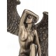 Statuette Femme nue, effet Bronze : Angélique & Sensuelle, Hauteur 13 cm