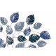 Décoration Murale : Arbre de Vie XL, Bleu & Argent, L 90 cm