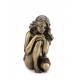 Statuette femme nue : Rêverie, Finition Antic Line, Hauteur 12 cm