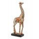 Statuette Girafe Ethnik mod 2, H 34 cm