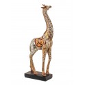 Statuette Girafe Ethnik mod 2, H 34 cm