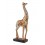 Statuette Girafe Ethnik mod 2, H 34 cm
