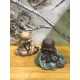 Figurine 3 Moines de la Sagesse, Collection Baby Zen, H 11 cm