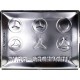 Plaque 3D Métal Mercedes-Benz : Logo Evolution, 40 x 30 cm