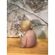 Figurine Petit Moine érudit, Parme, Collection Baby Zen, H 14 cm