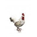 Animal Déco : Le Coq Charmant, Taille L, H 16 cm