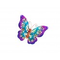 Papillon métal Mural : Collection Lilas, Mod 2, L 23 cm