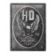 Plaque 3D métal Harley Davidson : Eagle HD Since 1903, 40 x 30 cm