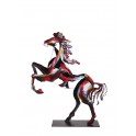 Décoration Animal en métal design : Le Cheval, Mod 1, H 49 cm