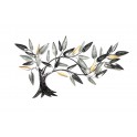 Décoration murale: Arbre de vie, Mod Stylisé horizontal, H 53 cm